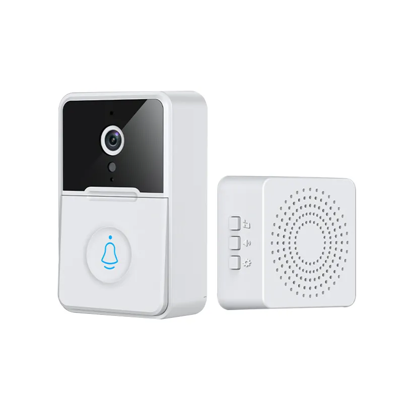 1080P 2.4GHz WiFi Video Doorbell with Chime and Two-Way Audio
