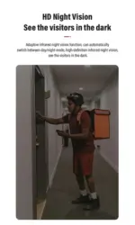 Wireless WiFi Video Doorbell Camera with Chime and Two Way Intercom - Image 12