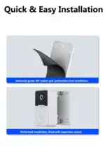 Wireless WiFi Video Doorbell Camera with Chime and Two Way Intercom - Image 15