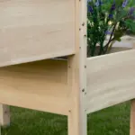 Wooden 2-Tier Raised Garden Bed, Elevated Planter Box for Vegetables, Herbs, Flowers - Image 7