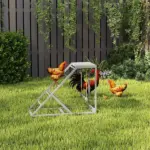 Wooden Chicken Toys for Coop with Swing, Chicken Activity Center with Multiple Roosting Perches or Ladder, Platform for Resting - Image 2