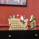 Wooden Christmas Advent Calendar with 24 Countdown Drawers, Reusable Holiday Decor Xmas Gift for Kids Adults, Natural - Image 10