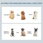 Wooden Dog Feeding Station with 2 Stainless Steel Bowls and Non-Slip Base White - Image 6