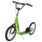 Youth Scooter, Kick Scooter for Kids 5+, Light Green, Adjustable Handlebar, Dual Brakes - Image 11