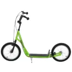 Youth Scooter, Kick Scooter for Kids 5+, Light Green, Adjustable Handlebar, Dual Brakes - Image 8