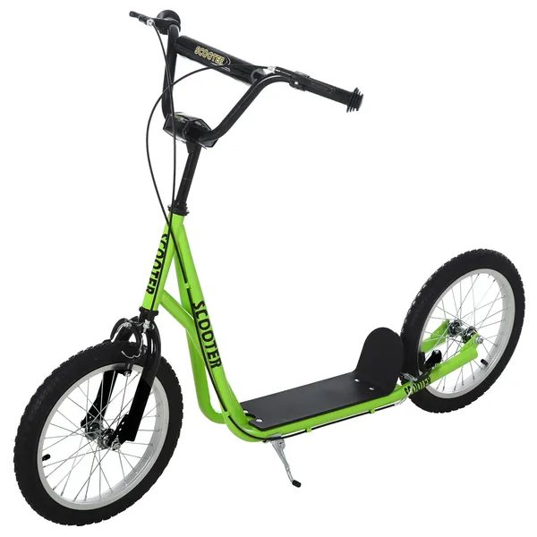youth-scooter-kick-scooter-for-kids-5-light-green-adjustable-handlebar-dual-brakes.webp Youth Scooter, Kick Scooter for Kids 5+, Light Green, Adjustable Handlebar, Dual Brakes - Image 1